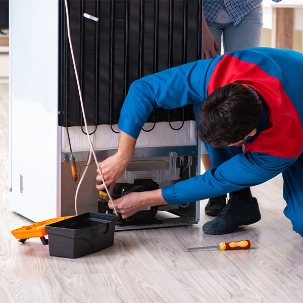 how much do you charge for refrigerator repair services in Fulton Ohio